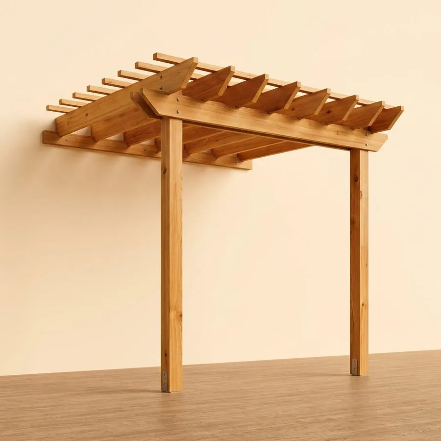 Open-Air Cedar Pergola