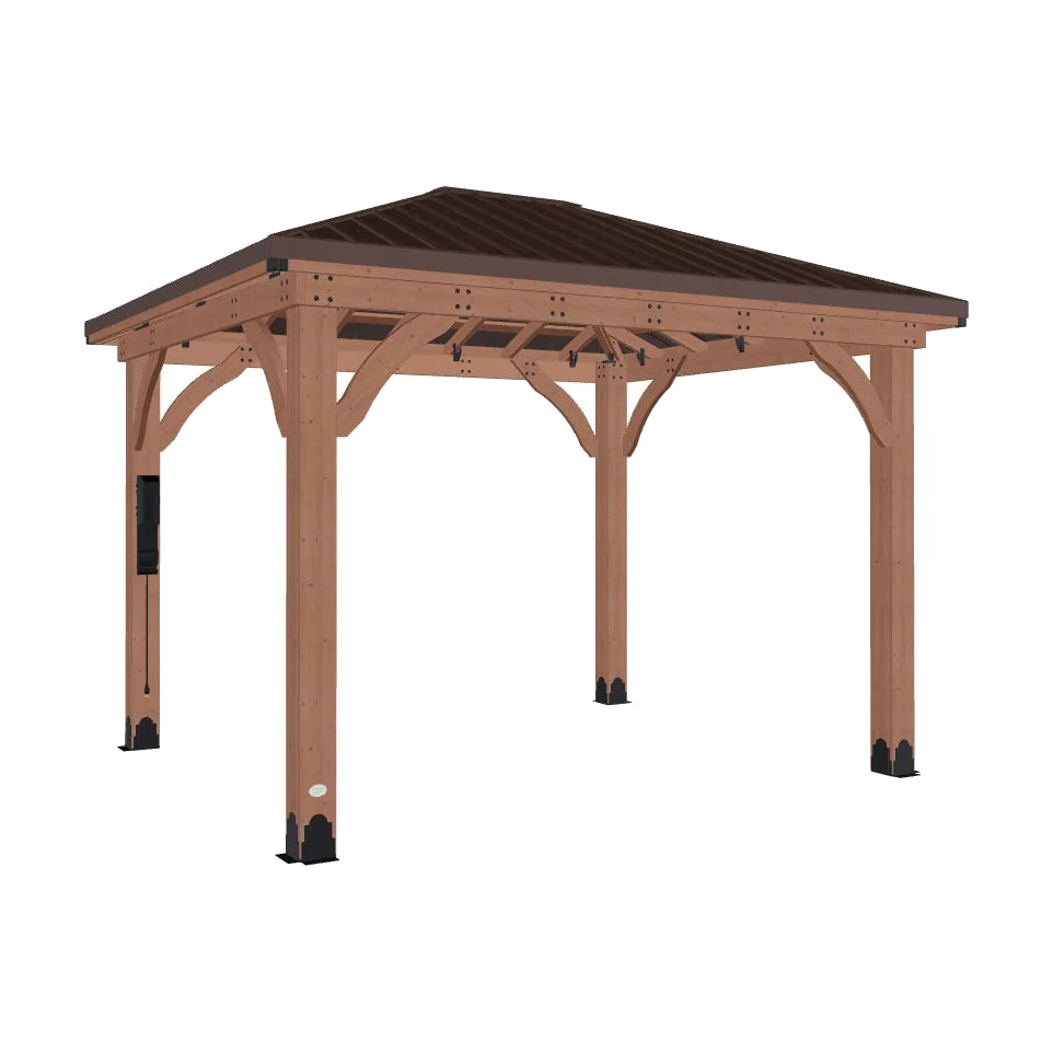 Backyard Discovery Barrington 12 x 10 ft Cedar Gazebo